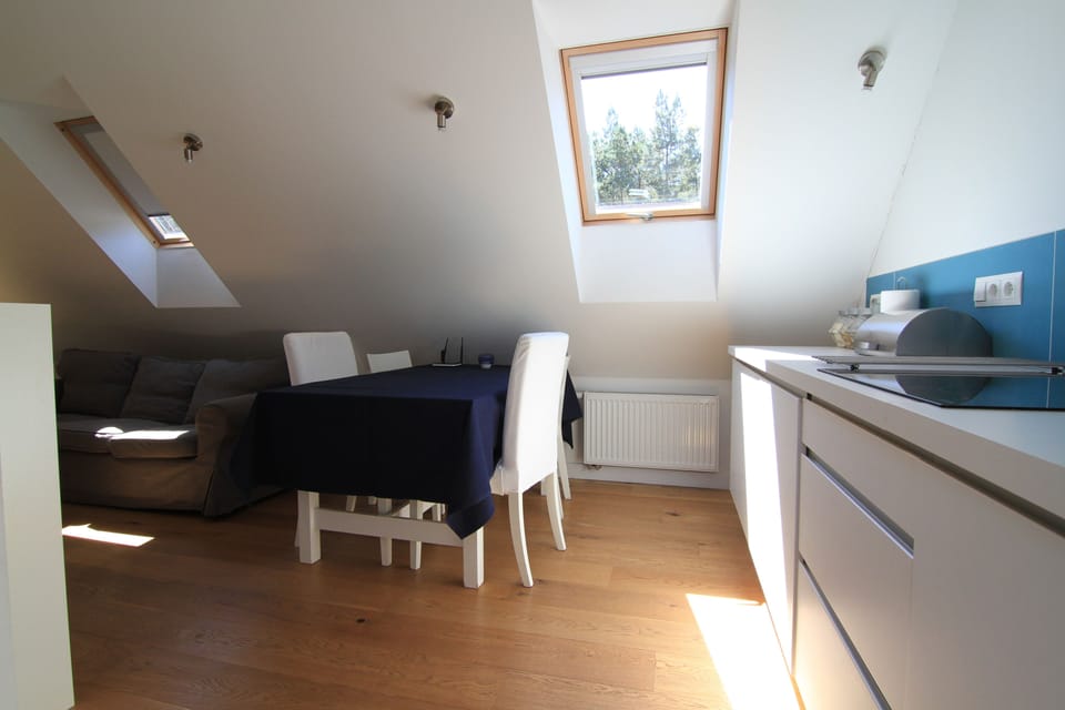 Apartment, 1 Bedroom (Bianco) | Living area | Flat-screen TV, toys