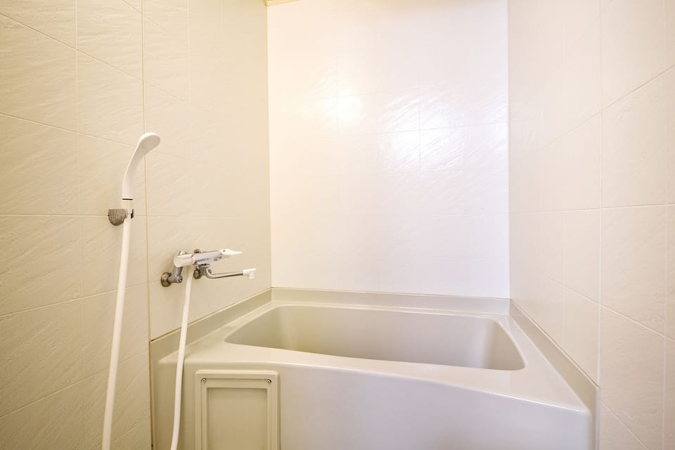 Standard Japanese Room -City View- | Bathroom | Free toiletries, hair dryer, slippers, electronic bidet