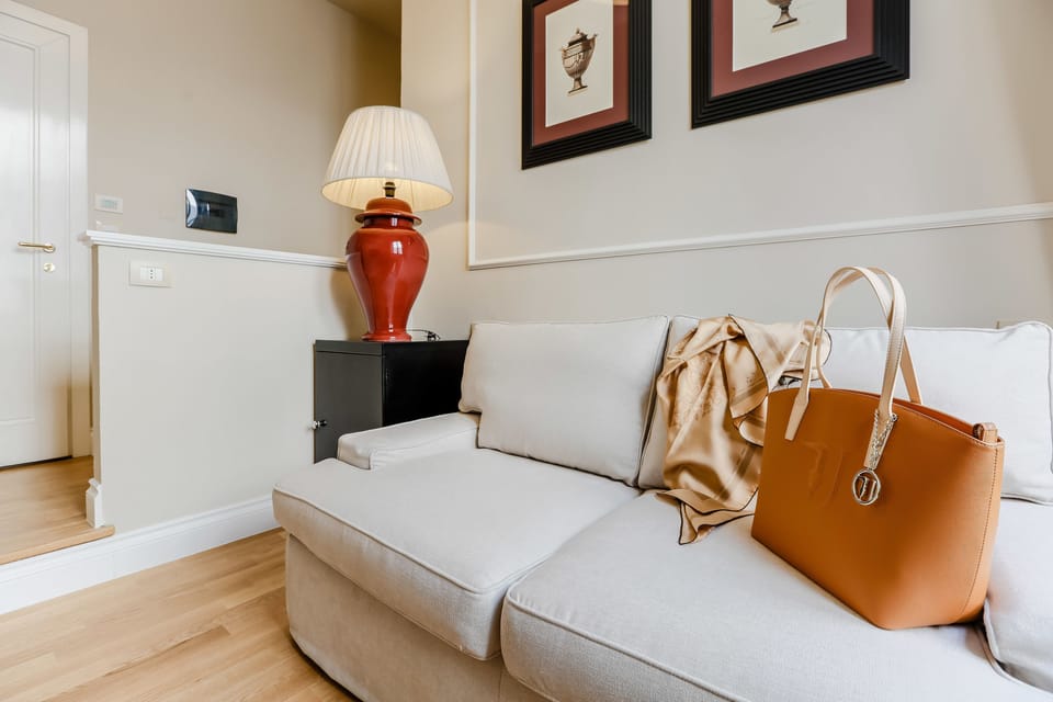 Standard Double or Twin Room | Living area | 32-inch LCD TV with digital channels, TV