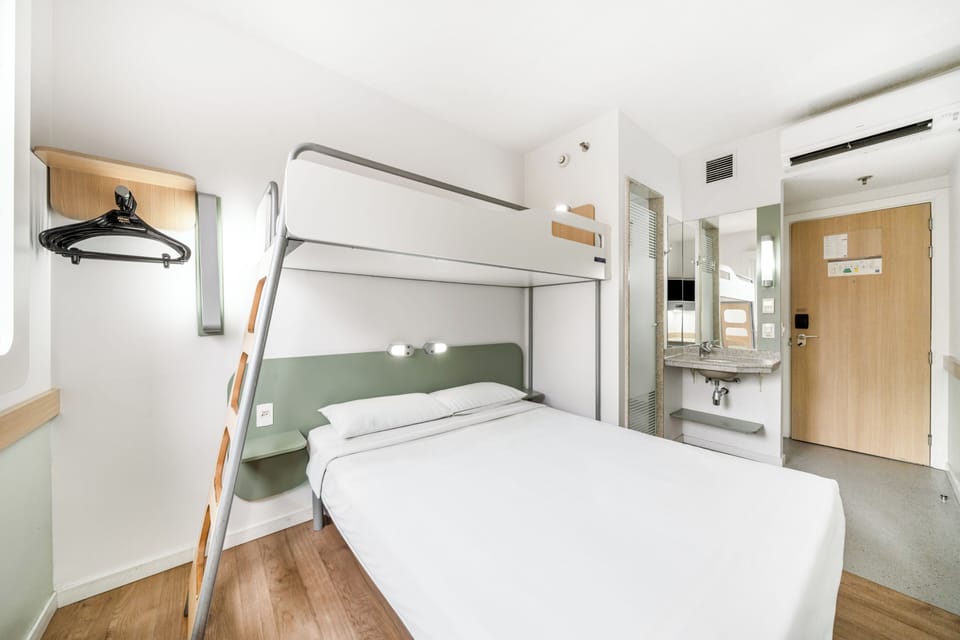 Standard Triple Room, Multiple Beds, City View | Individually decorated, laptop workspace, blackout drapes, soundproofing