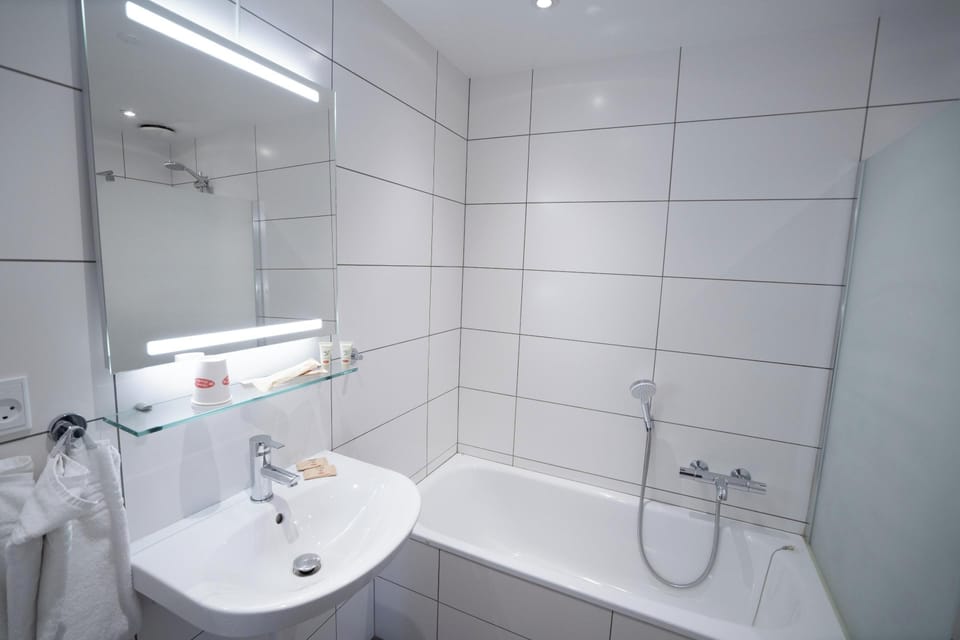 Superior Double or Twin Room | Bathroom | Free toiletries, hair dryer, towels