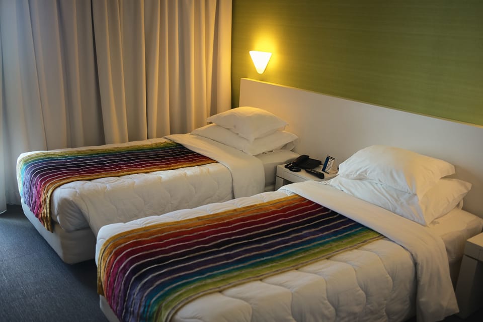 City Double Room | Minibar, in-room safe, desk, laptop workspace