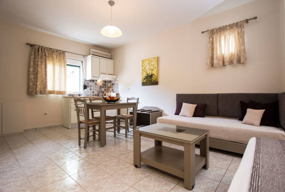 Studio | Living area | Flat-screen TV