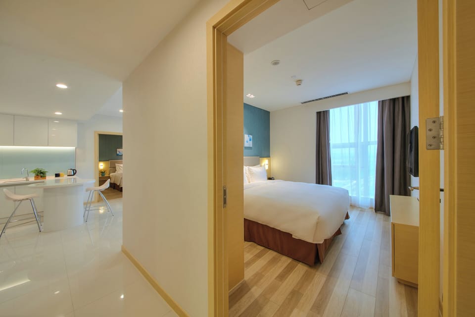 Suite, 3 Bedrooms | Minibar, in-room safe, desk, blackout drapes