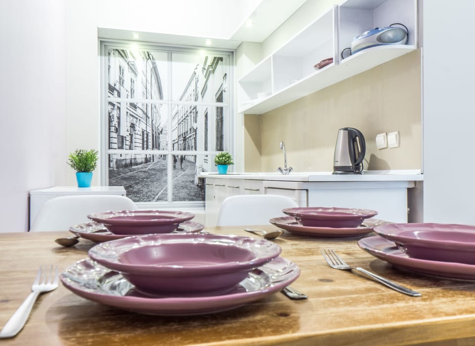 Apartment (Zamenhofa 4 Street) | Premium bedding, individually decorated, individually furnished