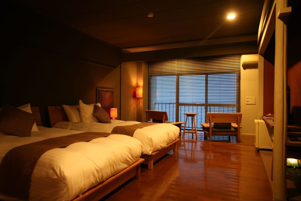 Deluxe Twin Room with Open Air Bath Under Roof 42sqm - Half Board | Room amenity