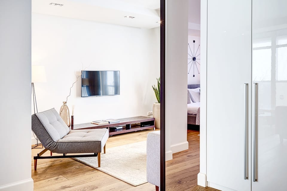 Deluxe Apartment, 1 Bedroom, Accessible, Balcony | 1 bedroom, premium bedding, in-room safe, soundproofing