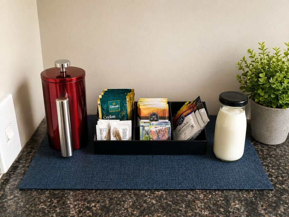 Desk, blackout drapes, iron/ironing board, WiFi (free)