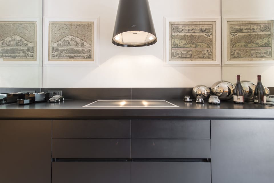 Luxury Apartment, 2 Bedrooms, 2 Bathrooms | Private kitchen | Full-size fridge, microwave, oven, stovetop