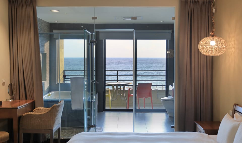 Standard Double Room, Ocean View (Room2) | View from room