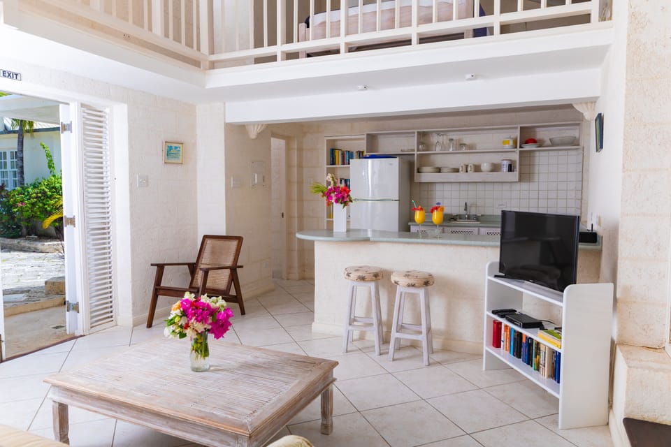 Inchcape Seaside Villas - Seaside Cottage C | Living area | Flat-screen TV, iPod dock