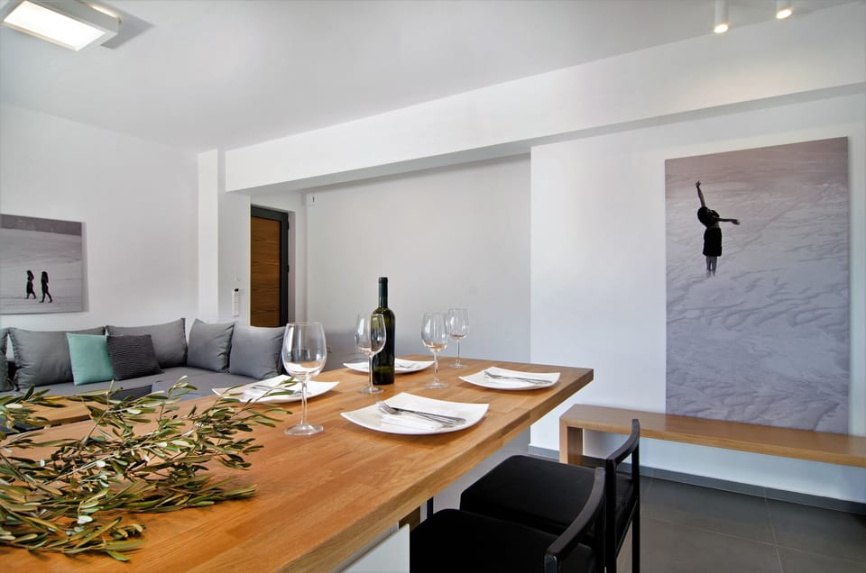 Apartment, 2 Bedrooms, Sea View | Living area | 42-inch flat-screen TV with satellite channels, TV