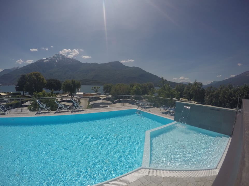 Rooftop pool