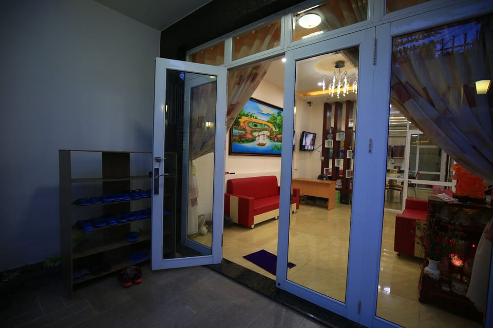 Interior entrance