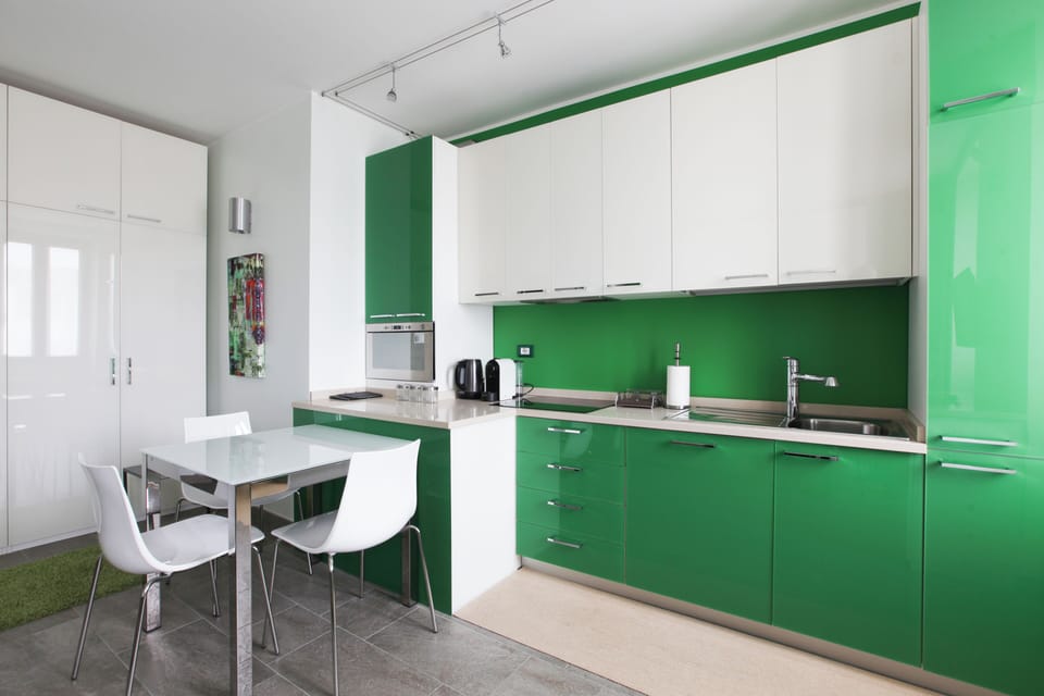 Studio with Double or Twin beds | Living area | Flat-screen TV