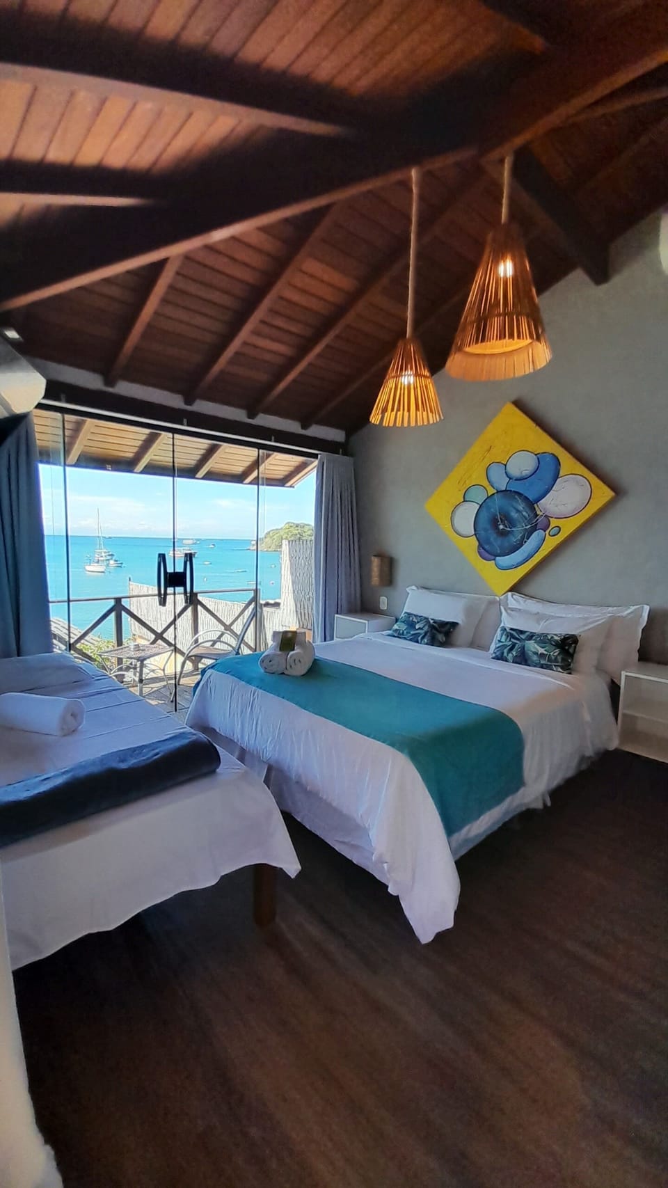 Superior Triple Room | Beach/ocean view