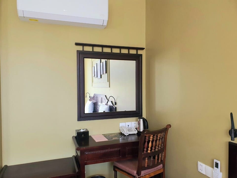 Minibar, in-room safe, desk, blackout drapes