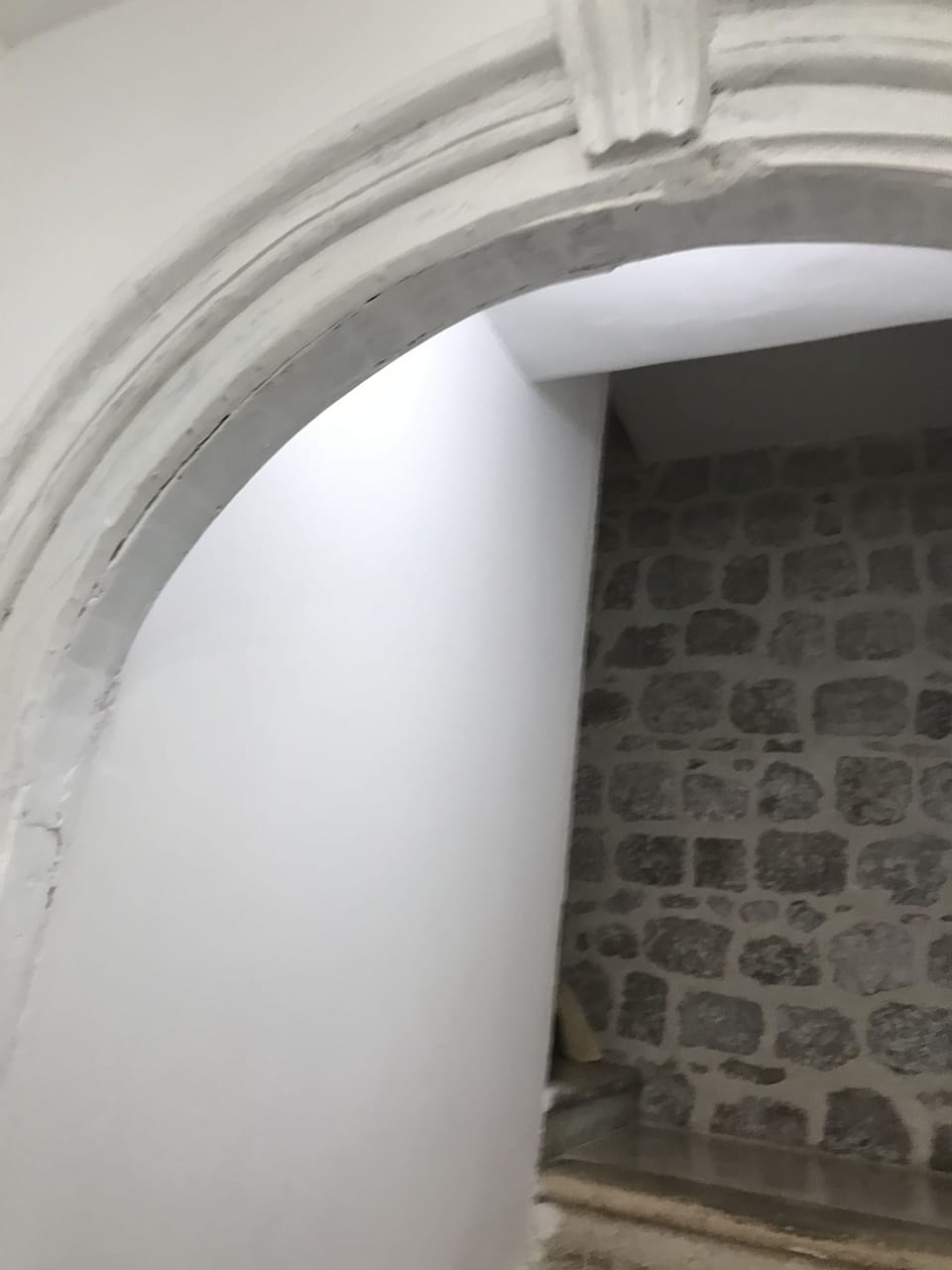 Interior entrance