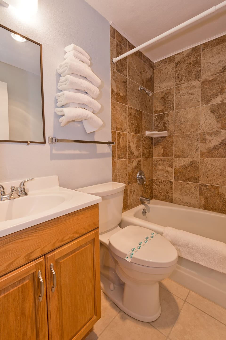 Room, 2 Queen Beds | Bathroom | Towels