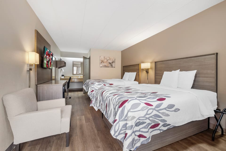 In-room safe, desk, blackout drapes, iron/ironing board