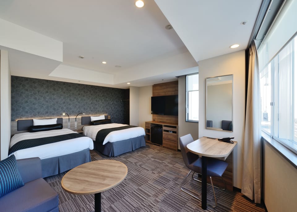EX Twin Room, Non Smoking (36m²)	 | Premium bedding, desk, blackout drapes, free WiFi