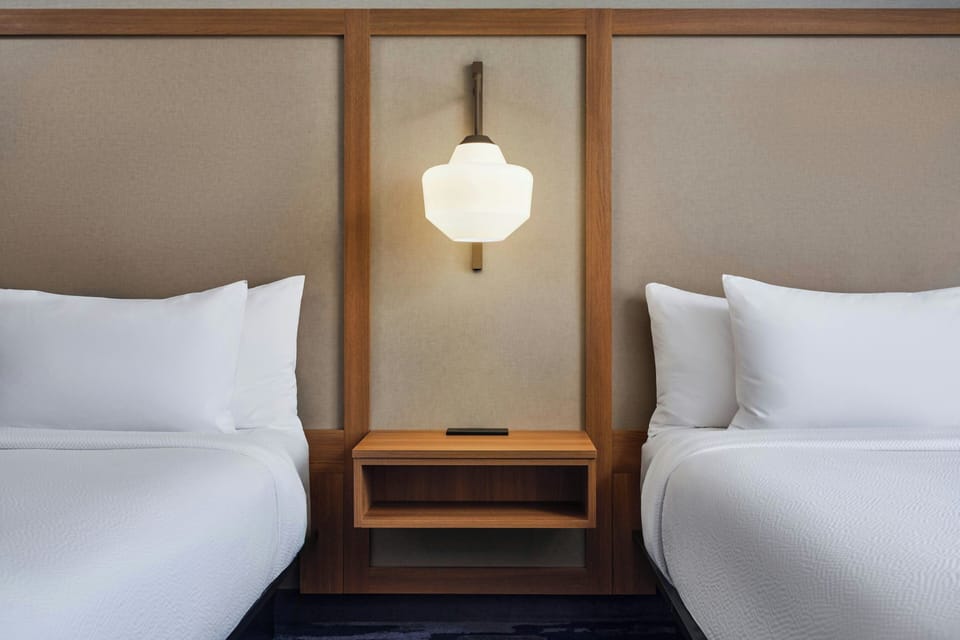 Room, 2 Double Beds | Premium bedding, in-room safe, desk, iron/ironing board