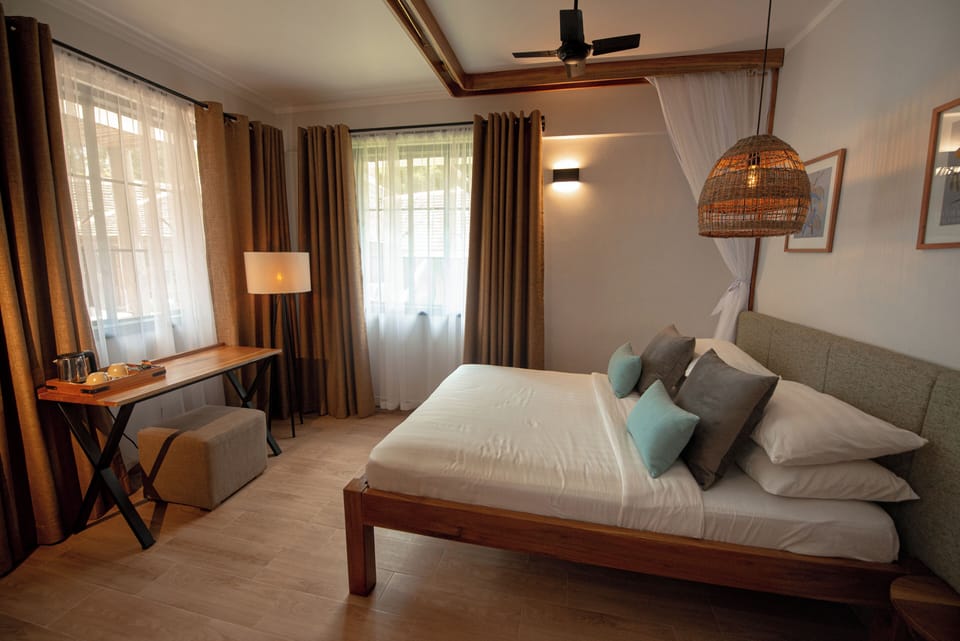 Classic Double Room, Garden View | In-room safe, free cribs/infant beds, free WiFi, bed sheets