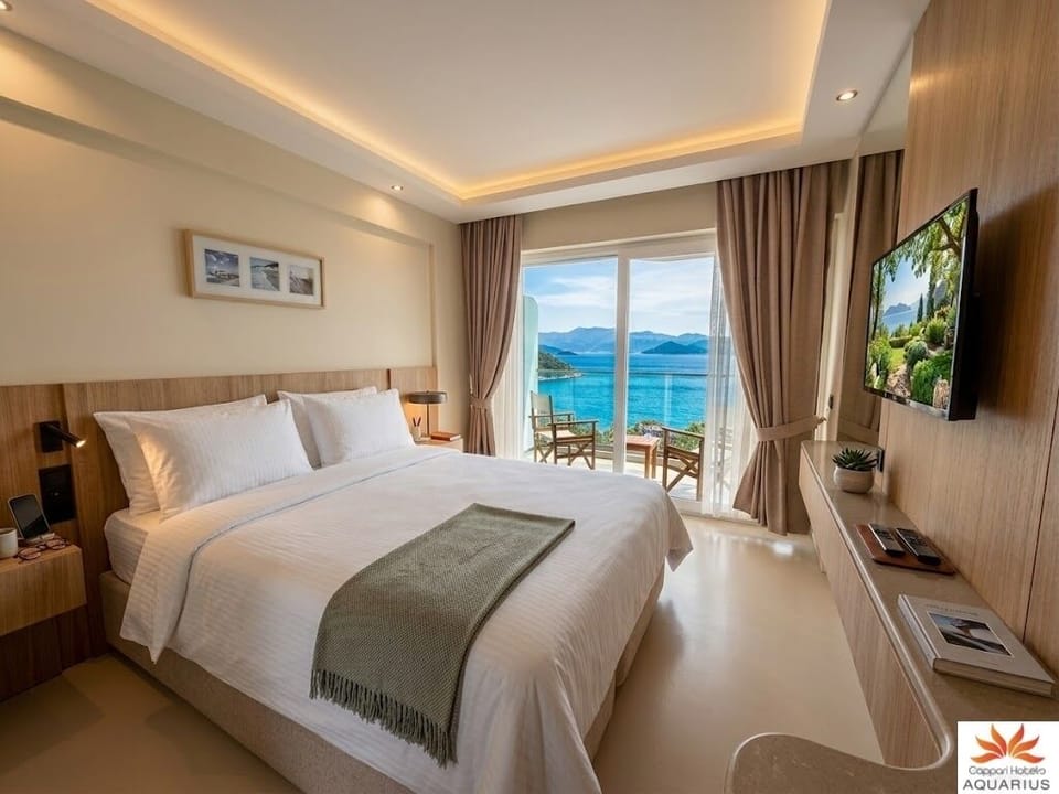 Standard Room, Sea View | Minibar, free WiFi