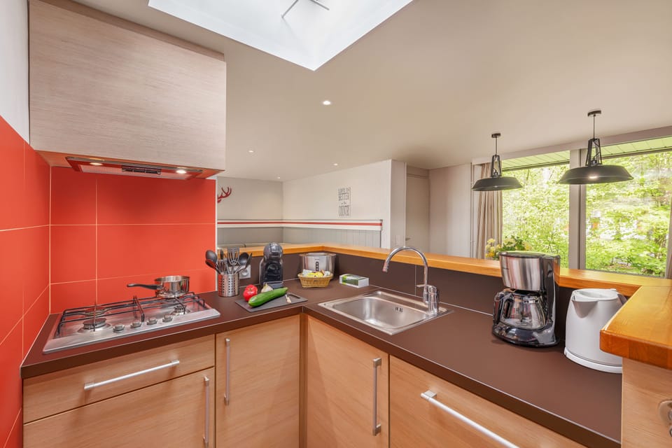 Cottage VIP Nouveau design 4 personnes | Private kitchen | Coffee/tea maker, reusable coffee/tea filters