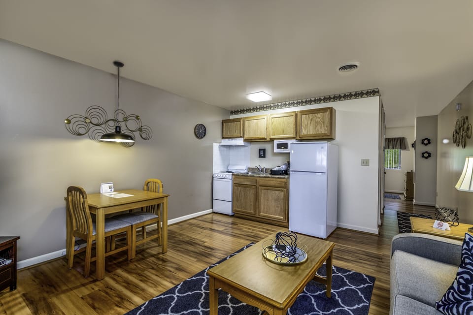 Suite, 1 Bedroom | Living area | Flat-screen TV, DVD player