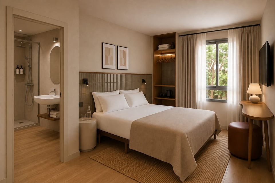 In-room safe, desk, WiFi (free), bed sheets