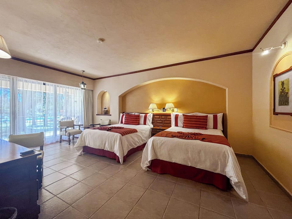 Luxury Room, 2 Double Beds | In-room safe, blackout drapes, iron/ironing board, WiFi (free)
