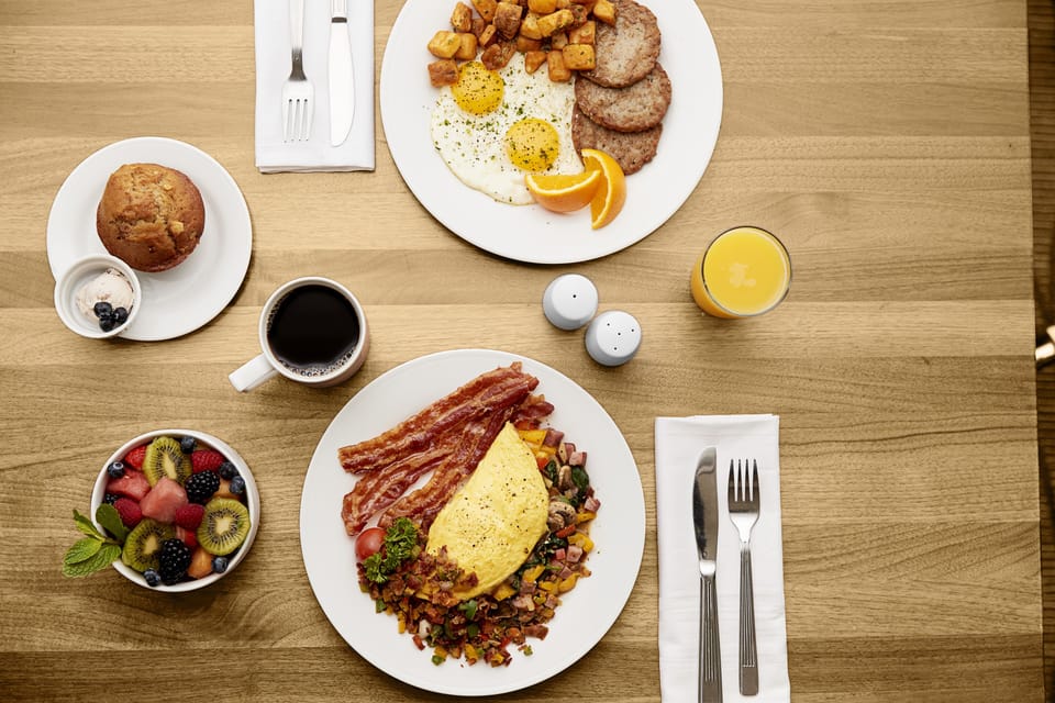 Daily full breakfast for a fee