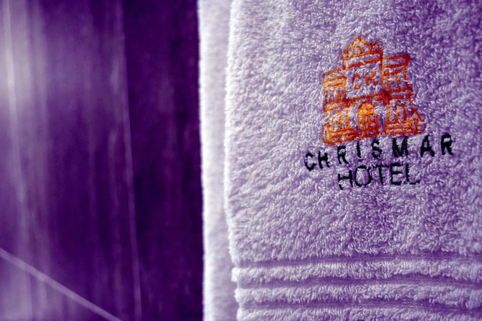 Free toiletries, towels