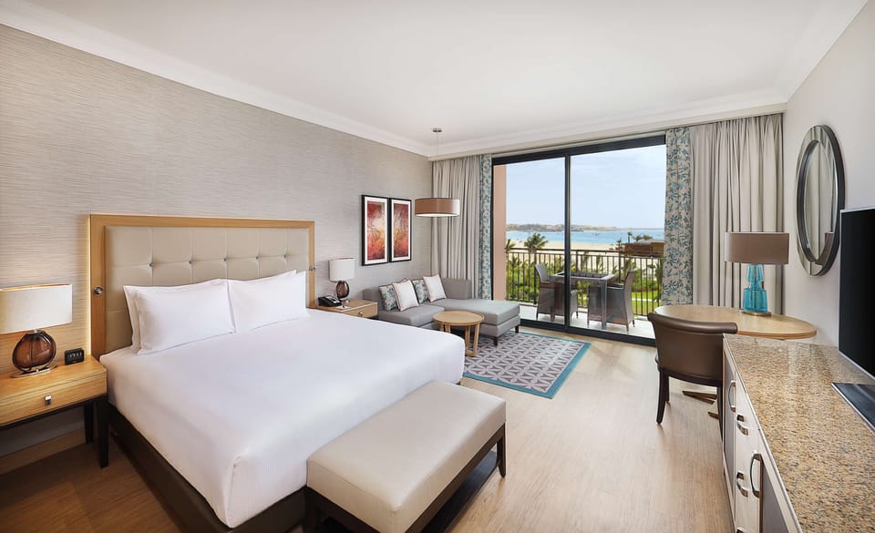 Premium bedding, pillowtop beds, minibar, in-room safe