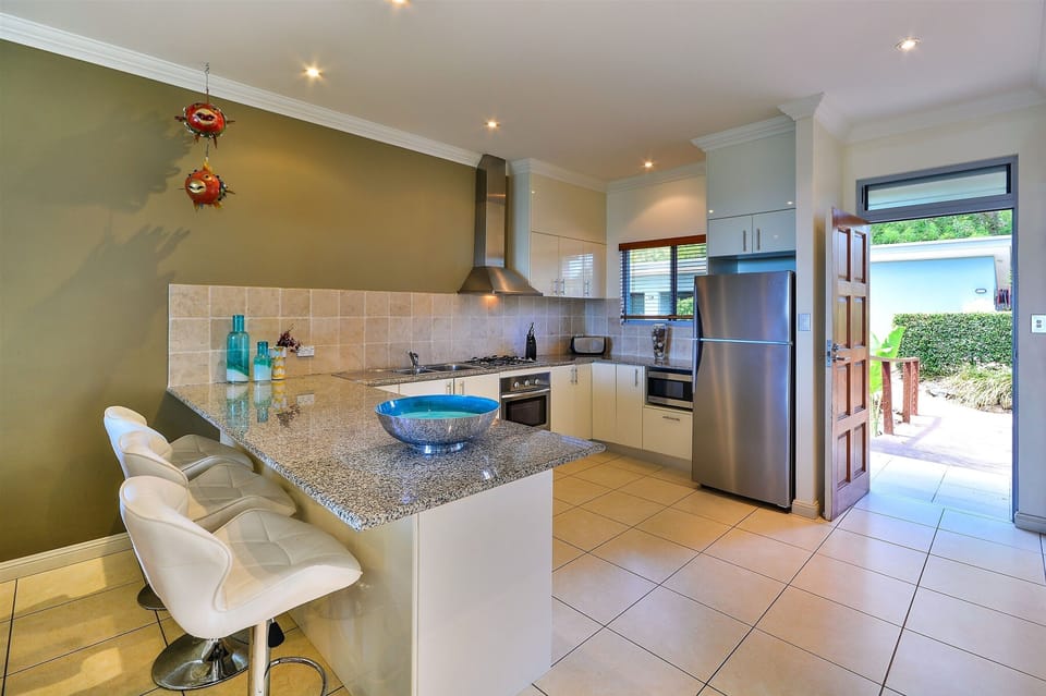 2 Bedroom Apartment 5  | Private kitchen | Full-size fridge, microwave, oven, stovetop