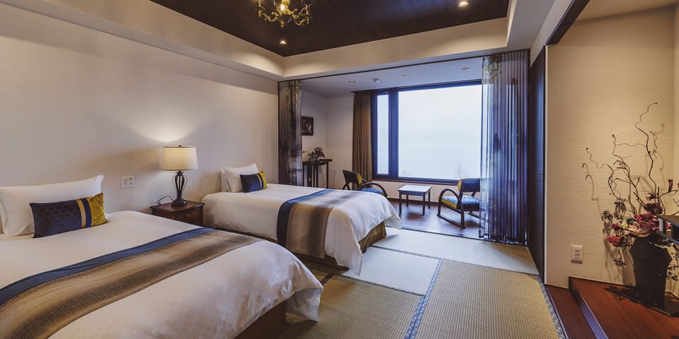 [Hikarigami] Japanese Bedroom (10 tatami) Non Smoking | Free WiFi, bed sheets