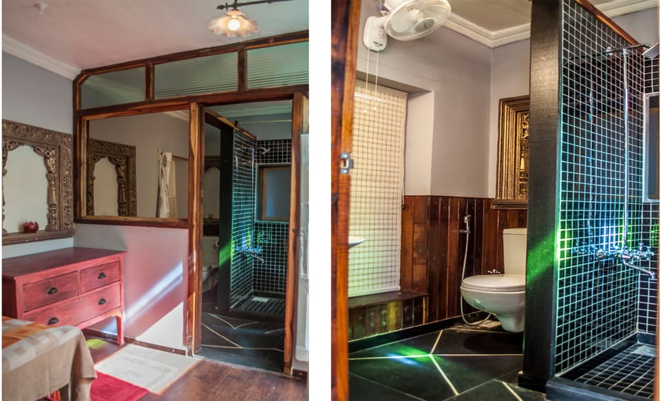 Exclusive Twin Room, 1 Bedroom, City View | Bathroom | Shower, free toiletries, hair dryer, towels