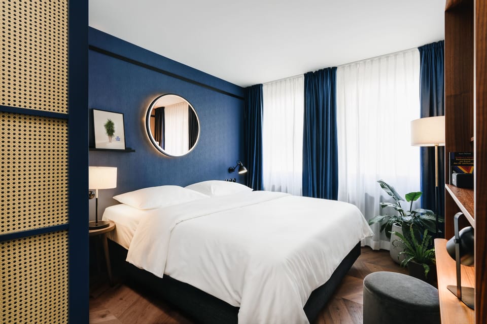 Double Room (Small) | Hypo-allergenic bedding, in-room safe, desk, soundproofing