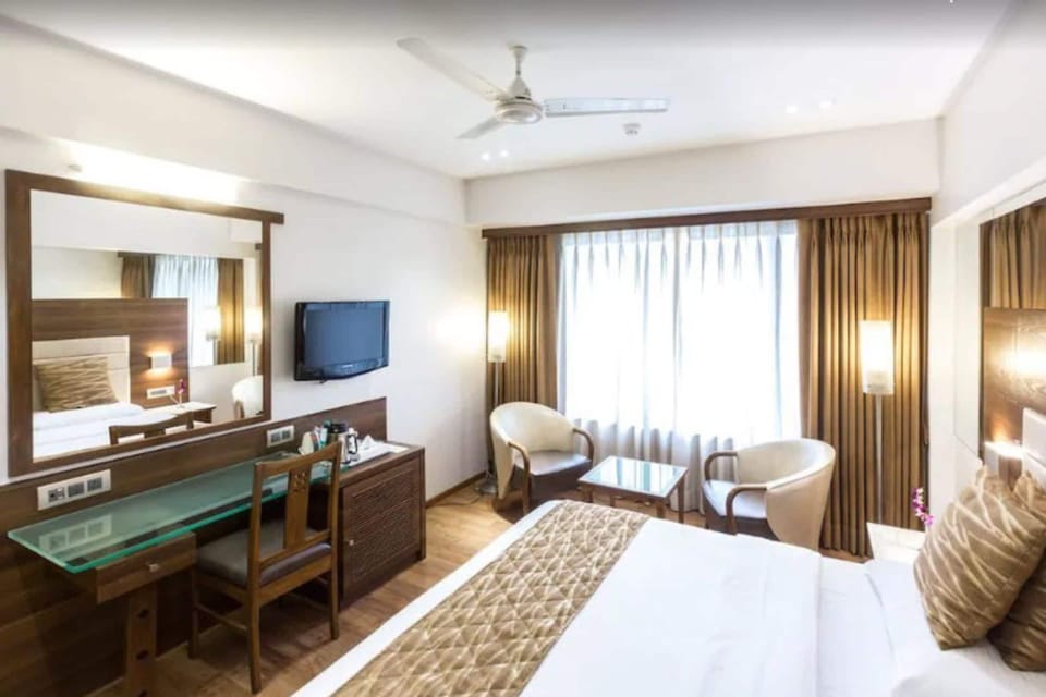 In-room safe, desk, blackout drapes, iron/ironing board