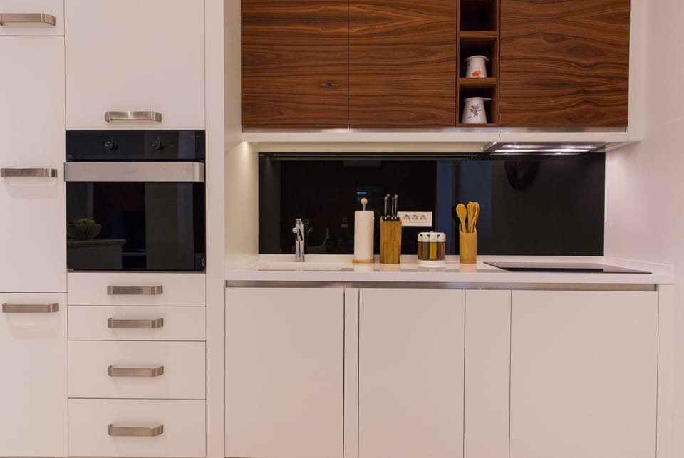 Premium Penthouse, Private Pool (BLUE DIAMOND) | Private kitchen | Fridge, coffee/tea maker, electric kettle