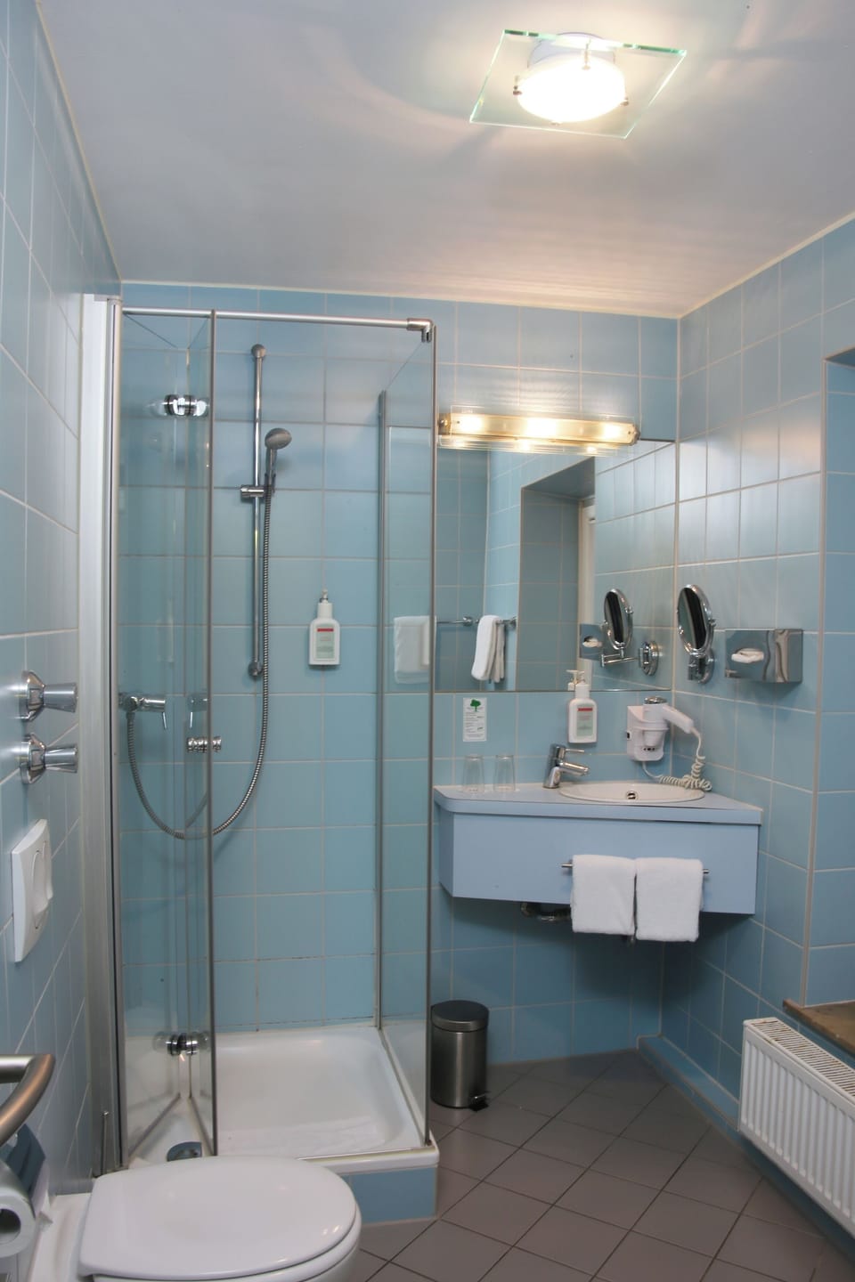 Superior Double Room | Bathroom | Shower, free toiletries, hair dryer, towels