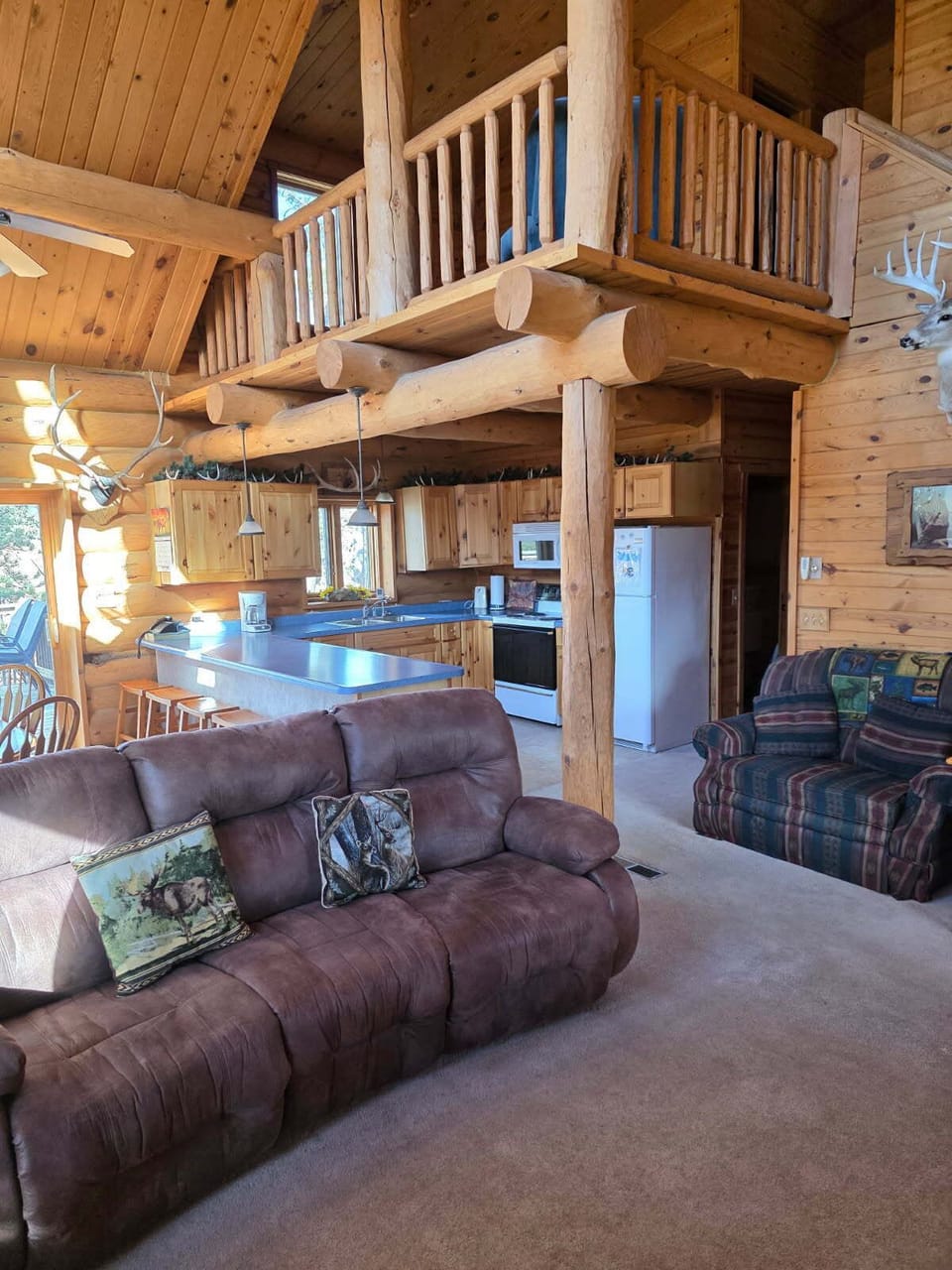 living room/kitchen/loft
