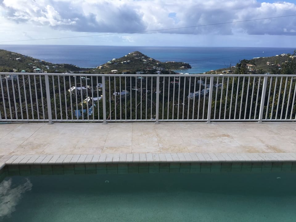 Views for miles.  See St. Croix 43 miles away (cameras don't do it justice!!)
