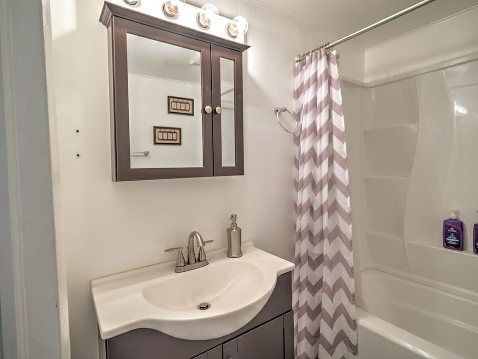 Newly renovated bathroom