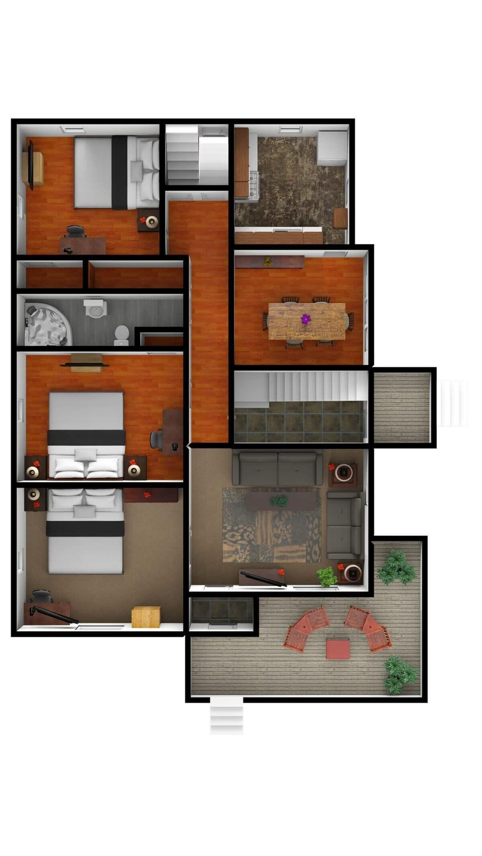 2nd Base Apt 1 Layout