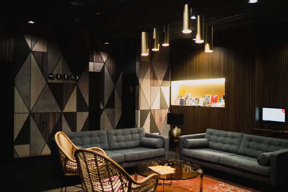 Lobby sitting area