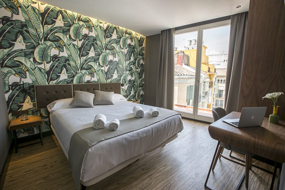 Superior Double Room, Balcony, City View | Premium bedding, in-room safe, desk, blackout drapes