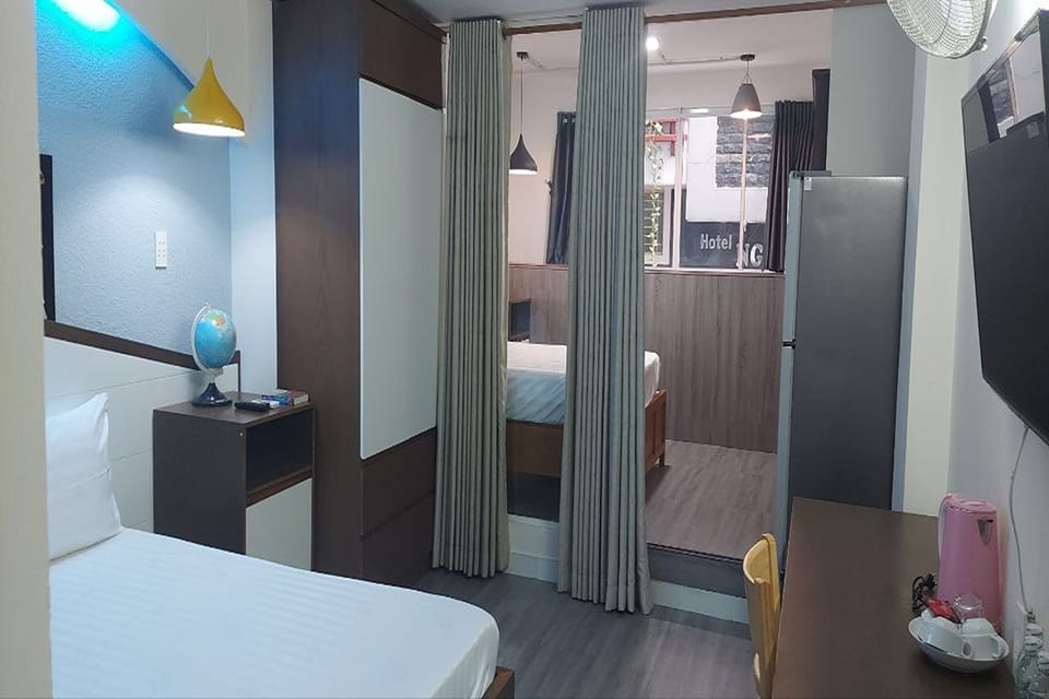 Minibar, in-room safe, desk, blackout drapes