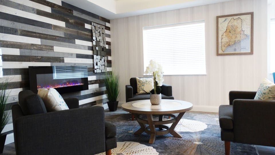 Lobby sitting area